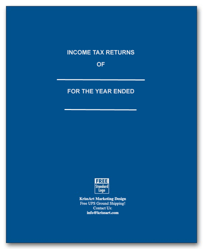 income tax return folders p575-b