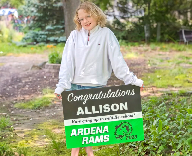 Ardena Rams Lawn Signs