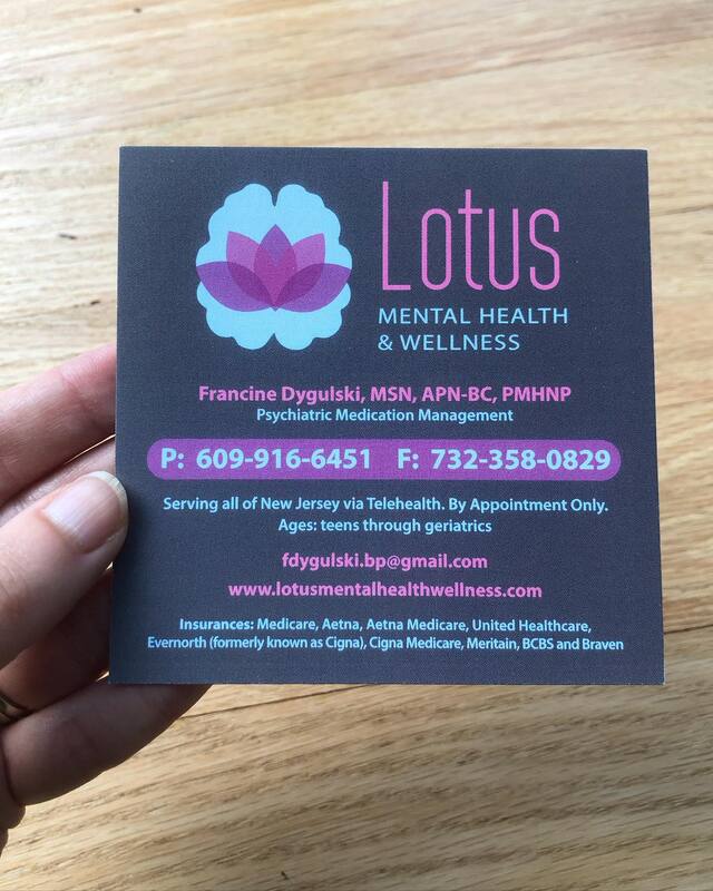 Lotus Mental Health Postcards